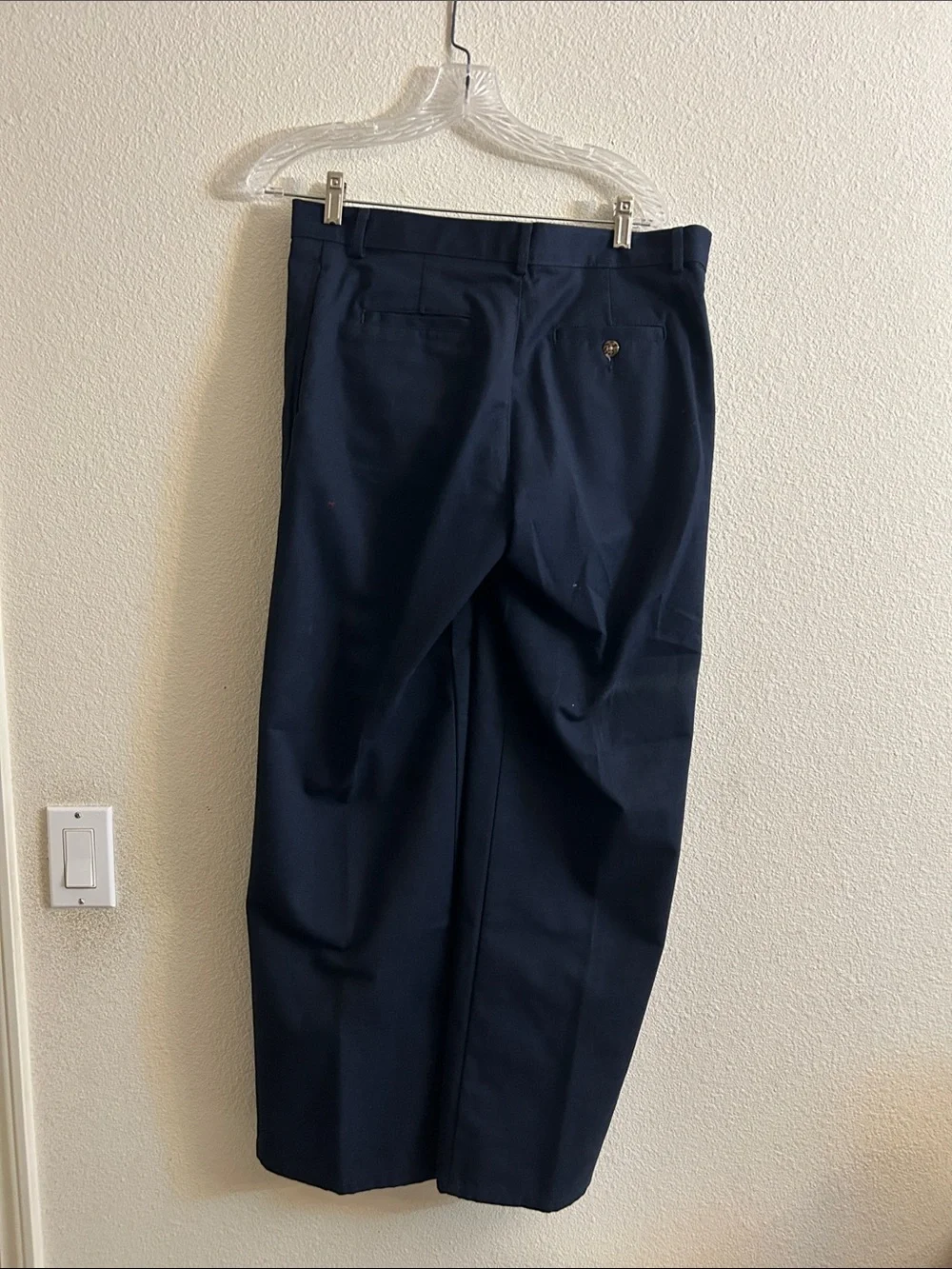 Dockers Men's Dark Navy Dress Trousers